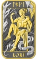 Norse Gods - Loki 1 oz Silver Bar SE