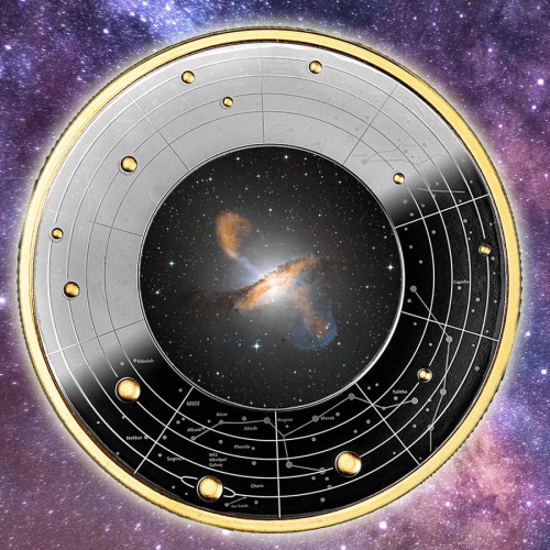 2024 Cameroon Galaktyka VIII - Centaurus A Galaxy