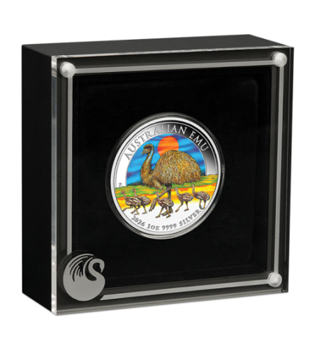 2026 Australia Australian Emu Color 1oz
