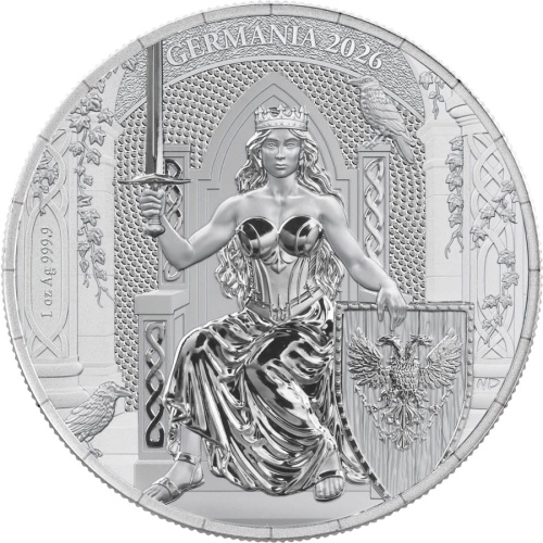2026 Germania 1 oz Silver BU