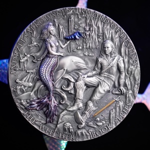 2025 Niue 15$ The Witcher - Sword of Destiny 200g 