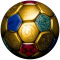 2026 SI 10$ FIFA 3D Gold Plated Spherical Football 3oz
