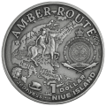 2026 Niue 1$ Amber Route Hungary