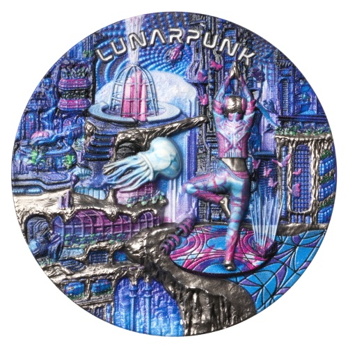 2025 Niue 5$ The Punk Universe Lunarpunk 2oz