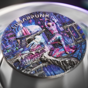 2025 Niue 5$ The Punk Universe Lunarpunk 2oz