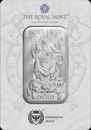 Norse Gods - Loki 1 oz Silver Bar
