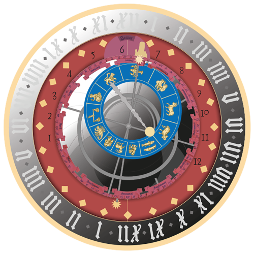 2026 Malta City Hall Clocks Bern Astronomical Clock