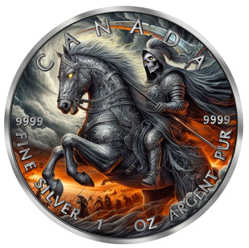 2026 Canada 5$ Four Horsemen of the Apocalypce - Pale Horse