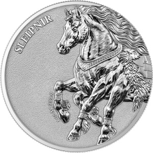 2026 Germania Beasts: Sleipnir 1 oz Silver BU