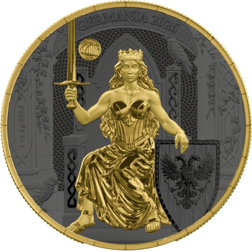 2026 Germania 1 oz Silver BU - ANA Edition