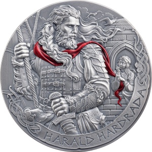 2026 Niue 5$ Vikings Harald Hardrada 2oz