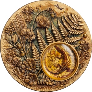 2026 Samoa 2$ Amber Mirage Lizard 2oz