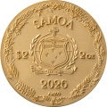 2026 Samoa 2$ Amber Mirage Lizard 2oz