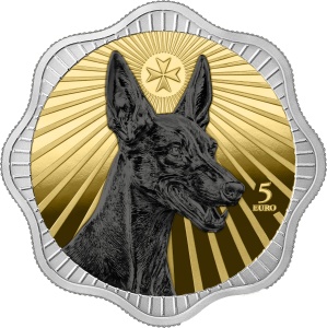 2026 Malta 5 Euro Maltese Pharaoh Hound 1oz