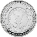 2025 Kamerun Wiedźmin - Chrzest Ognia 1oz BU