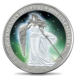 2019 Germania 5 Mark Frozen Aurora Rhodium