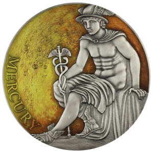 2019 Cameroun 3000 Francs Planets and Gods - Mercury