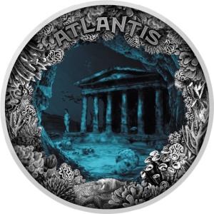 2019 Niue 5$ Atlantis - Sunken City