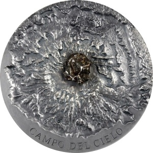 2018 Chad 3000 Francs Meteorite Art - Campo del Cielo