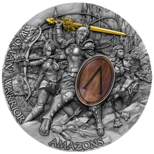 2019 Niue Island 5$ Woman Warrior - Amazons