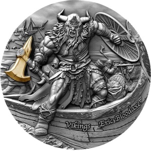 2020 Niue Island 5$ Vikings Eric Bloodaxe