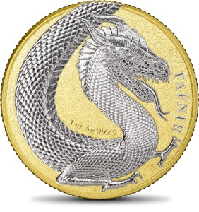 2020 Germania 5 Mark Beasts Fafnir Gold