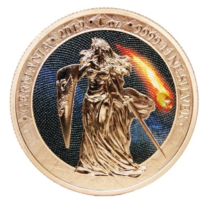 2019 Germania 5 Mark Atlas of Meteorites - Moldavite Meteorite