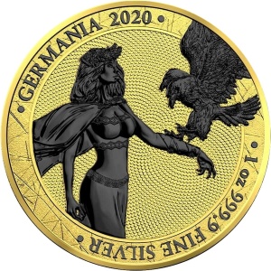 2020 Germania 5 Mark Gold Space Edition