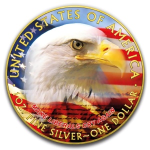 2020 USA 1$ ASE - Trump Make Liberals COA 1