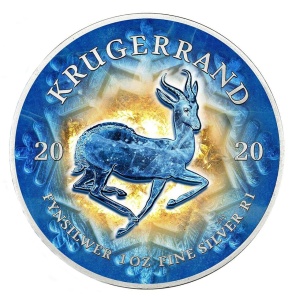 2020 SA 1 Rand Krügerrand Lighting ICE Edition