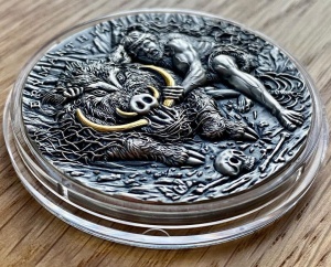 2020 Niue 5$ Twelve Labours of Hercules - Erymanthian Boar