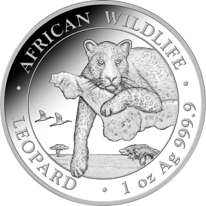 2020 Somalia 100 Shillings African Wildlife Leopard