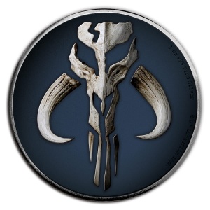 2020 Niue 2$ Star Wars Mandalorian Mythosaur Color