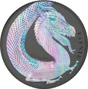2020 Germania 5 Mark Beasts Fafnir Holographic Edition