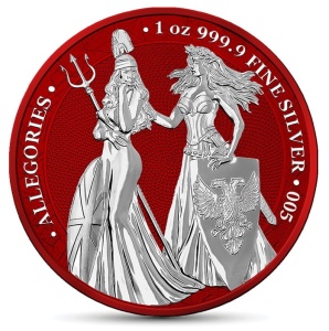 2019 Germania 5 Mark Britannia and Germania Space Red