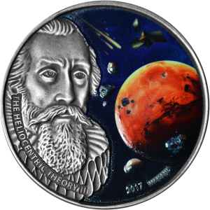 2017 Burkina Faso 1000 Francs - Johannes Kepler
